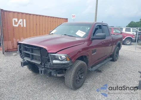 2022 Ram 1500 Classic Warlock 4X4 6'4 Box from USA, damaged, VIN 1C6RR7GG7NS148898